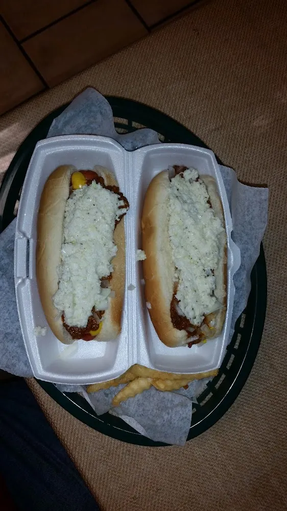 Double Slaw Dog Basket of Fries